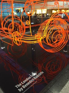 Awesome reflections with the lighting and the black plastic sheet underneath..